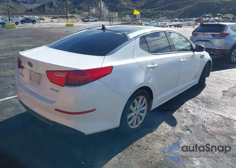 2014 Kia Optima Ex from USA, damaged, VIN 5XXGN4A75EG347719